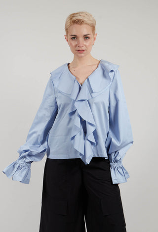 Utis Blouse in Light Blue