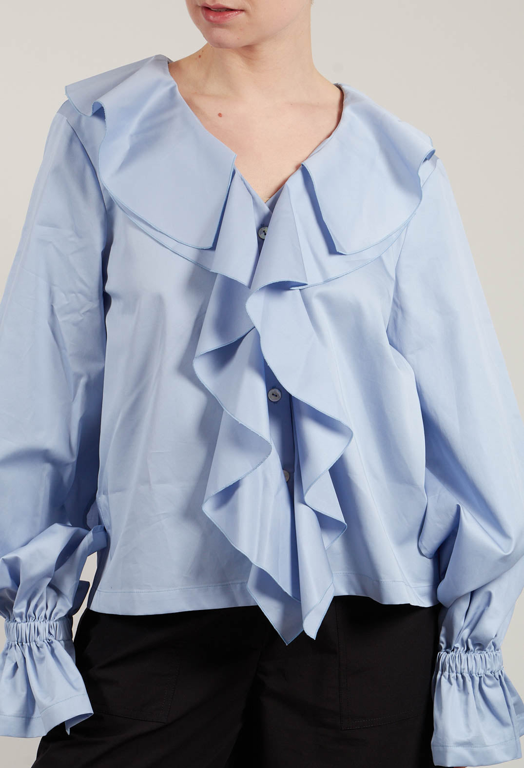 Utis Blouse in Light Blue
