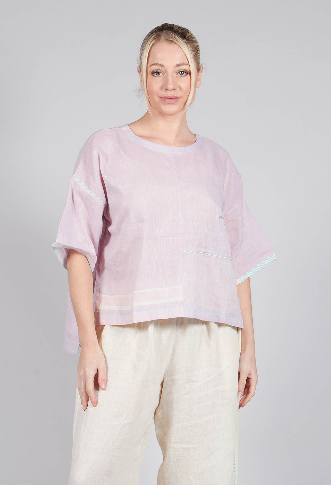 Vervain Tee in Chalky Lilac