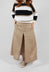 Wide Leg Trouser in Taupe