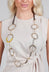 Wrapped Chain Necklace in Multicolour