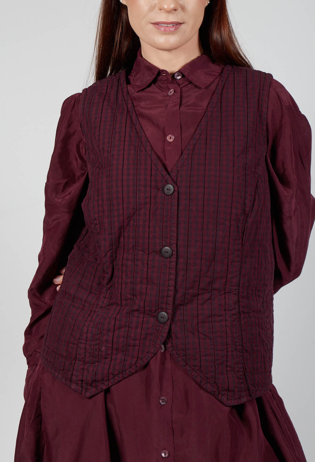 Xbeihah Waistcoat in Hildegard