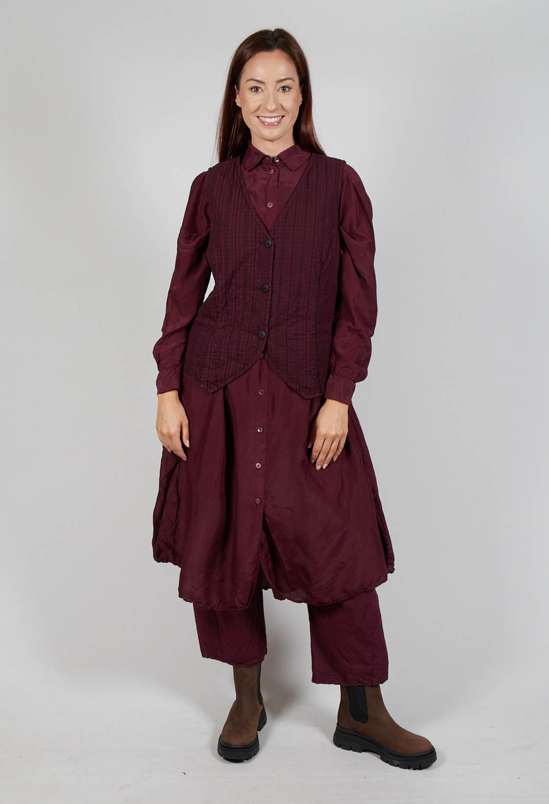 Xbeihah Waistcoat in Hildegard