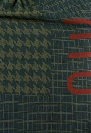 Patterned Scarf in Laurel