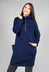 Suede Roll Neck Dress in Mistery