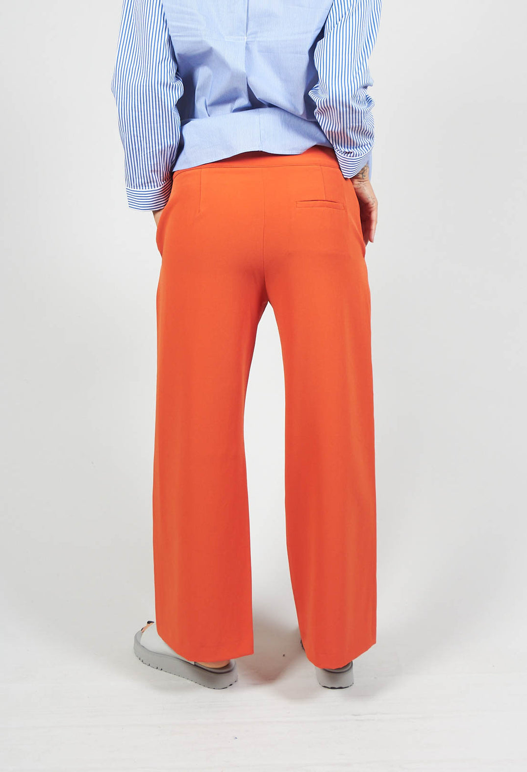 Tailored Trousers in Orange