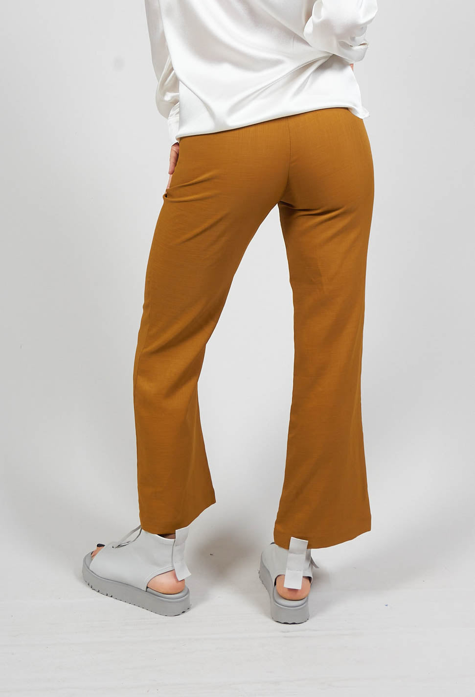 Flared Trousers in Savannah
