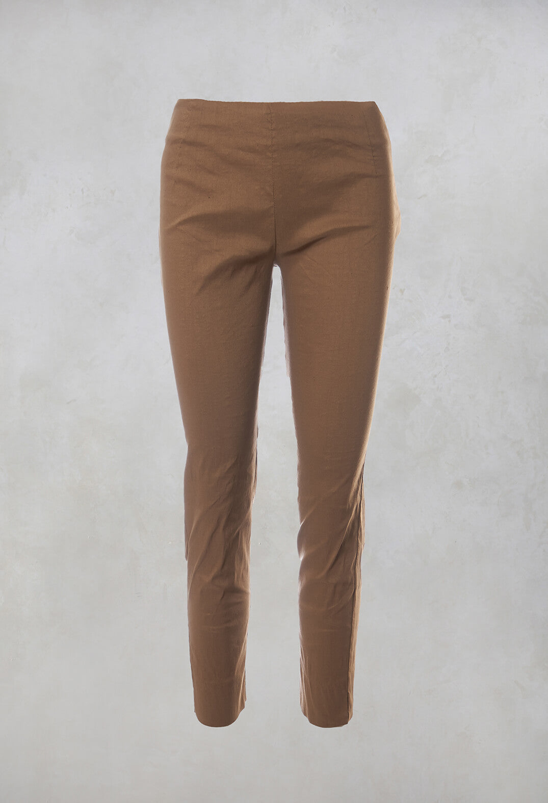 Skinny Trousers in Efesto Bronzo