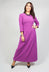 Tailored Maxi Dress in Ciclamino