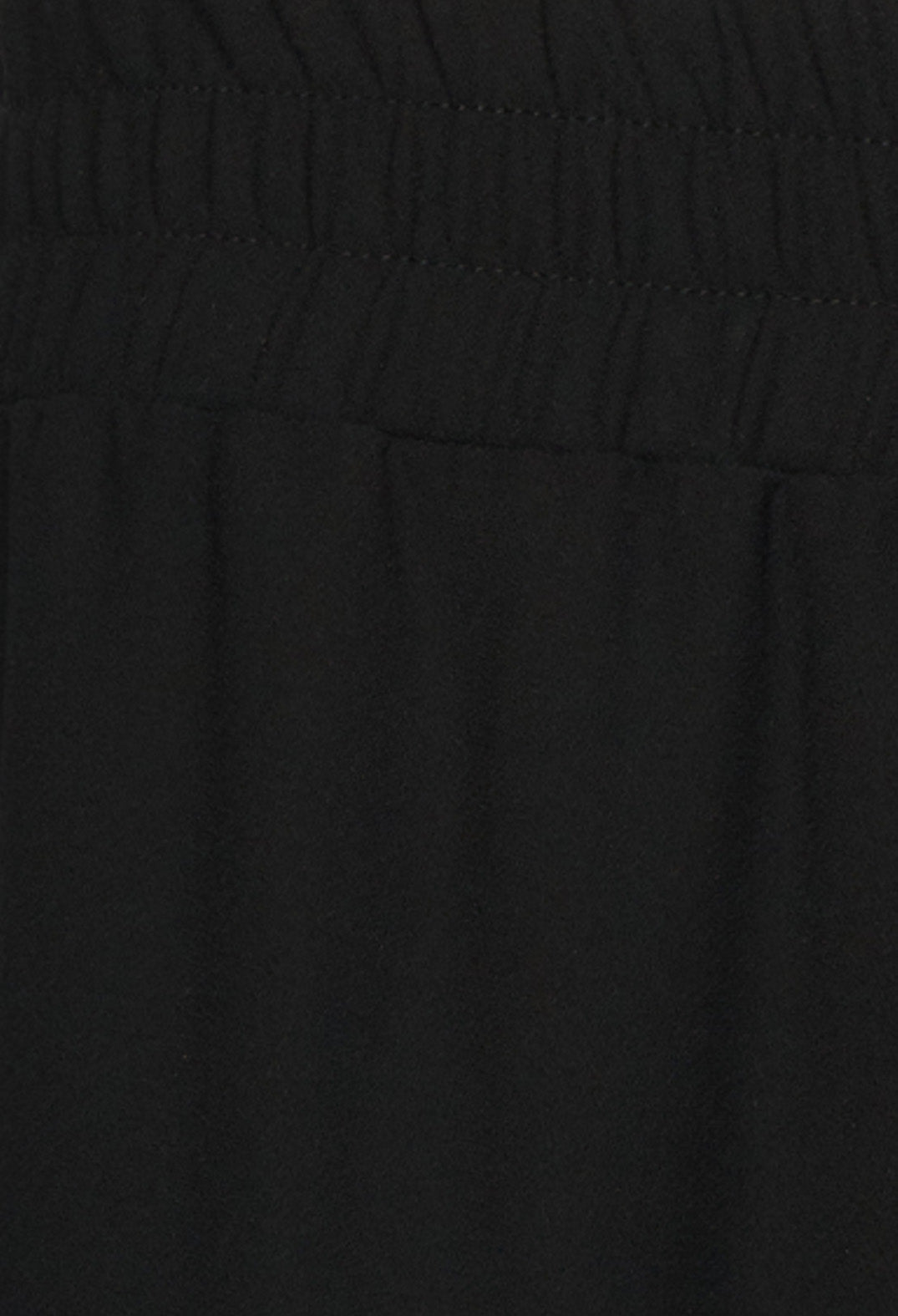 Straight Leg Trousers in Black