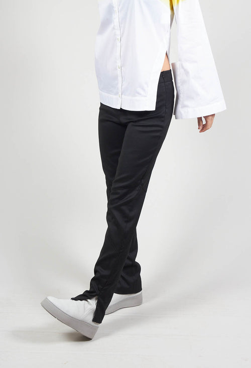 Tailored Trousers in Cornindone Black
