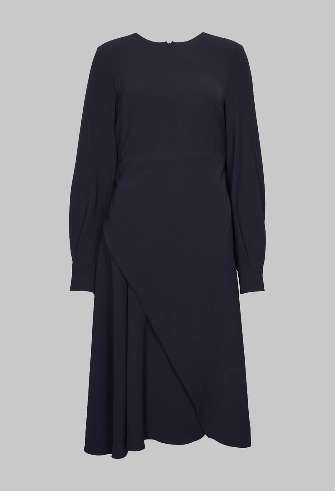 Tailored Maxi Dress in Navy