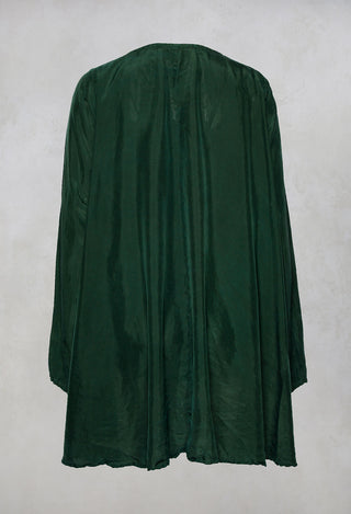 Schnukehre Silk Blouse in Fidel Green
