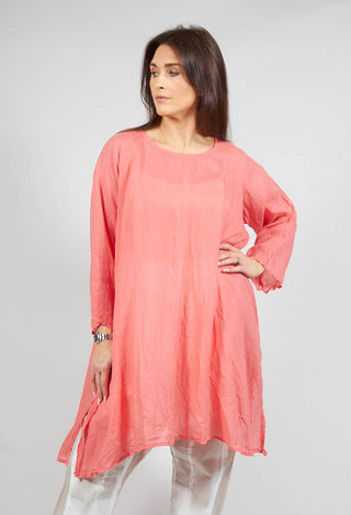 Globalle Tunic in Nektar Pink