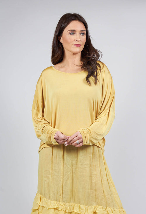 Effizicht Jersey Top in Leo Yellow