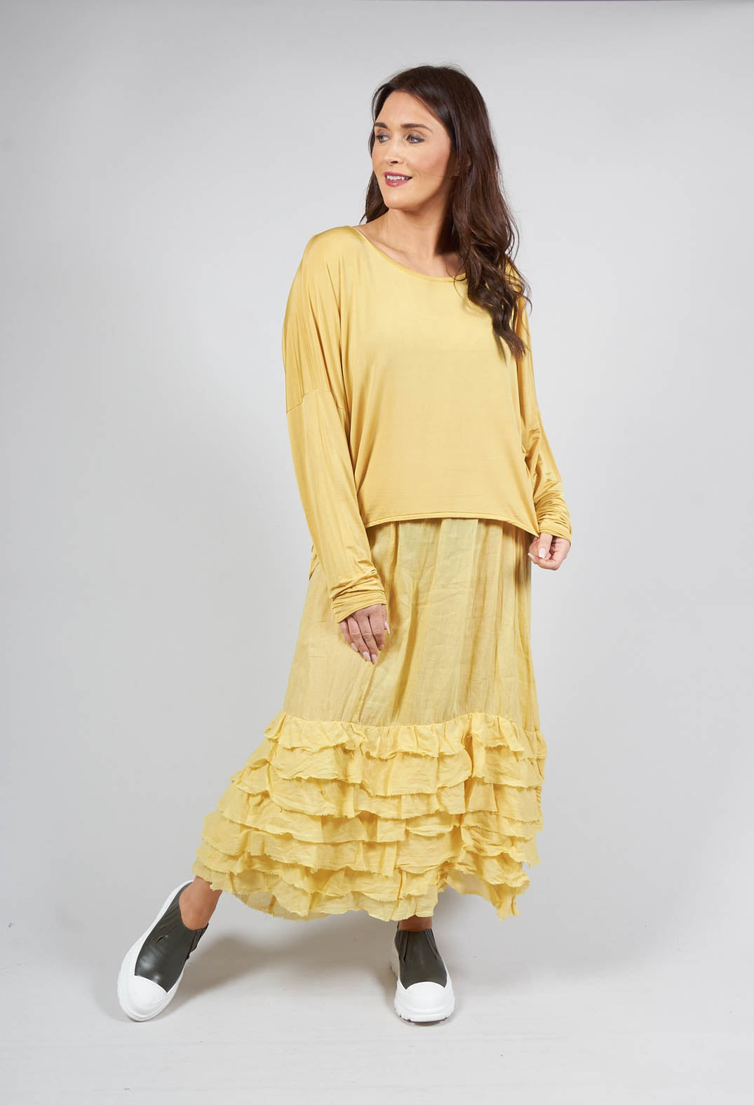 Effizicht Jersey Top in Leo Yellow