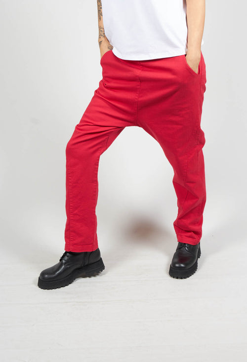 Pull on Jeans in Red