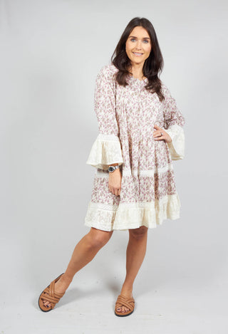 Long Sleeve Tunic in Floral Rosa Print