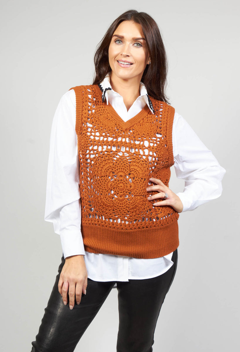 極美品✨dium. melange summer knit vest 極美品✨dium. melange summer knit vest dium. melange summer knit