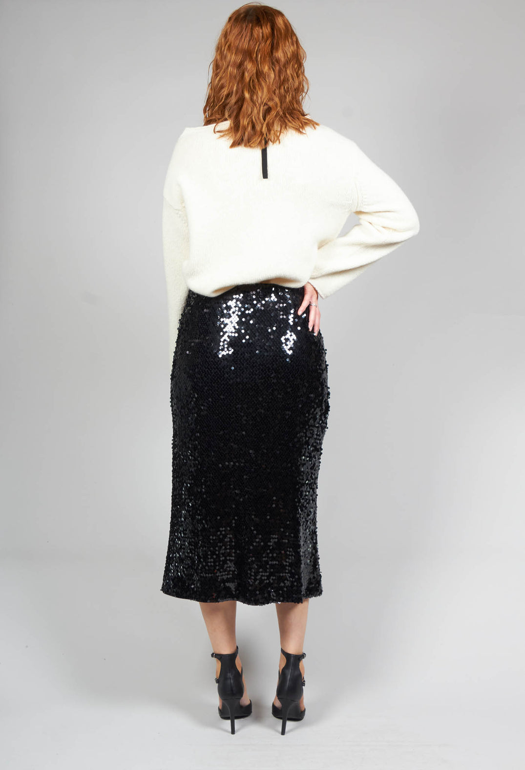 Somerset Cashmere Blend Jumper in Cream