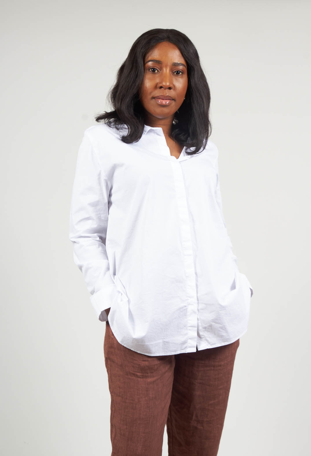 Reversible Blouse in White