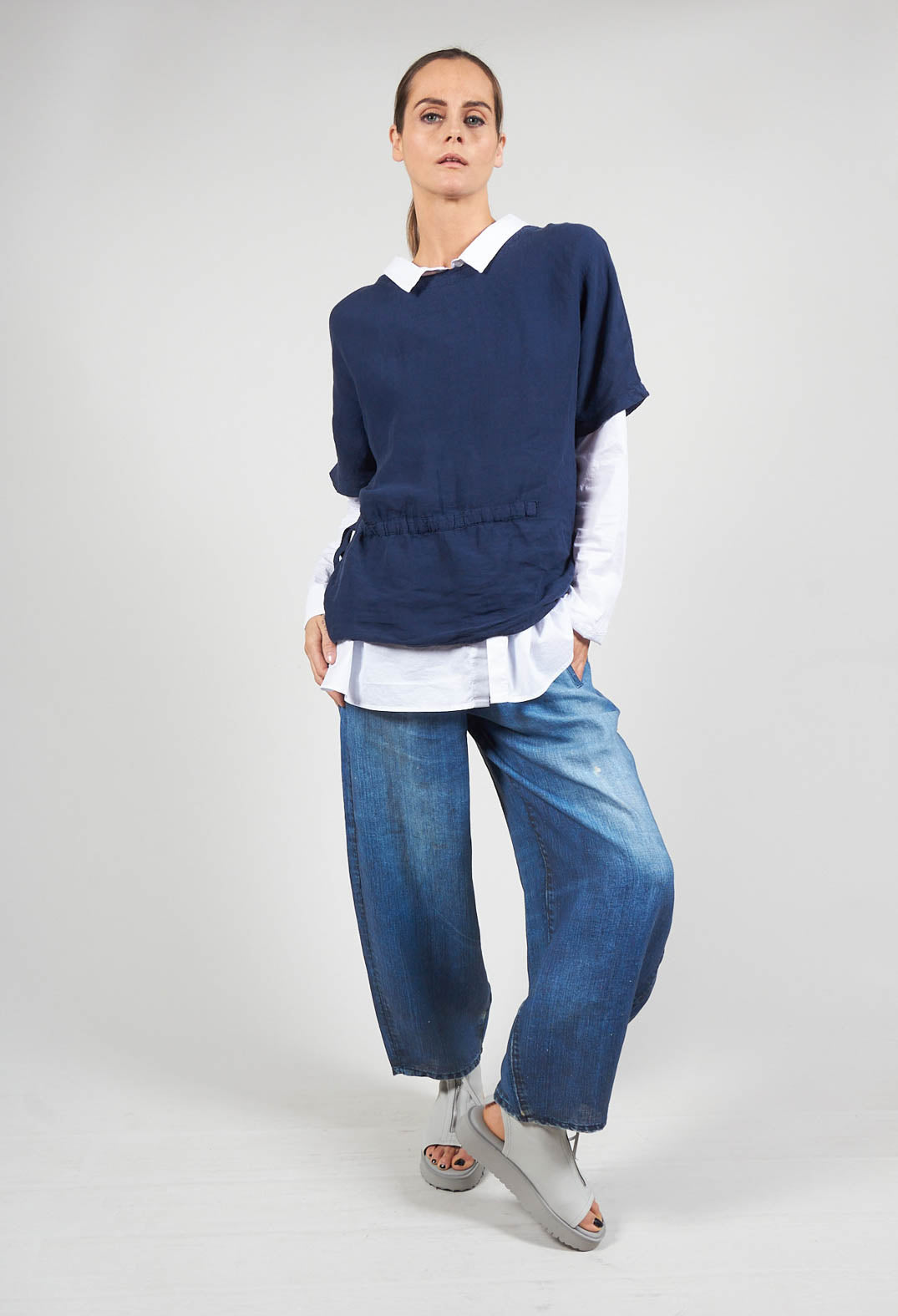 Reversible Blouse in White