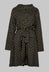 Alane Coat in Large Spot Bronze