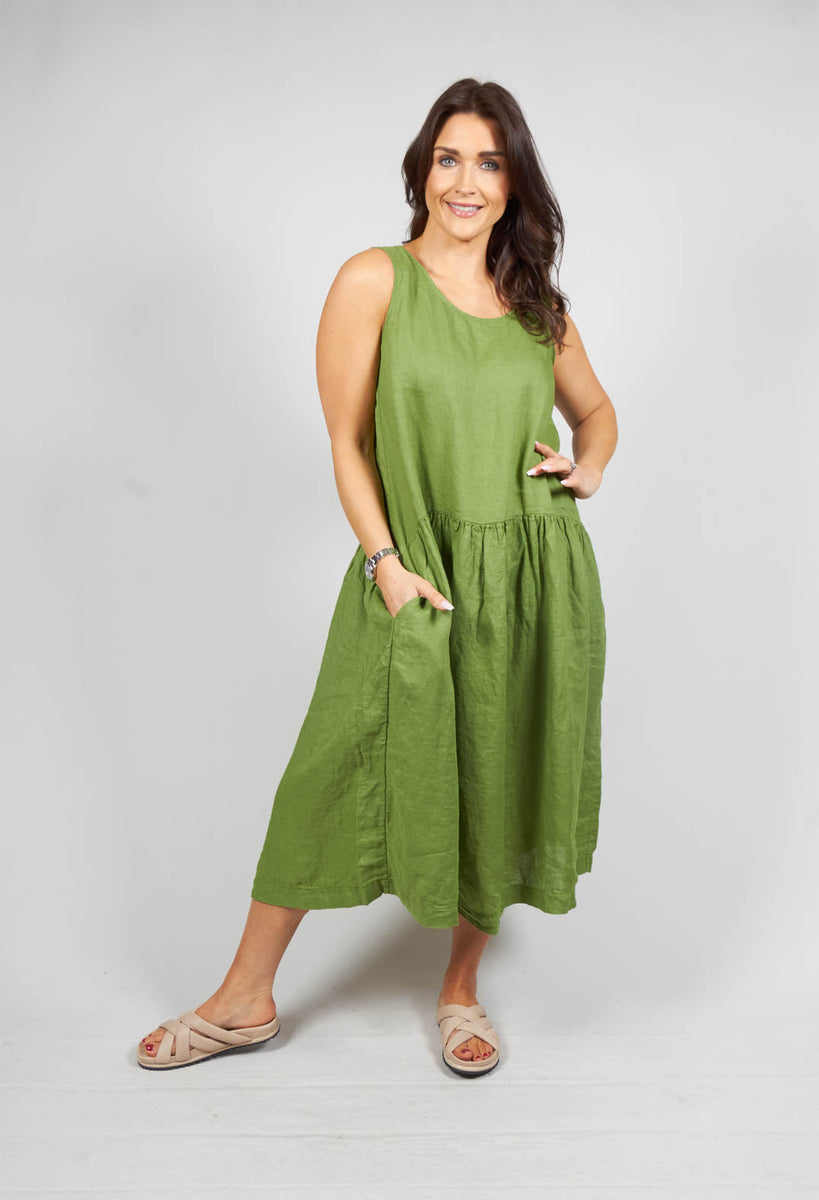Balla Dress in Avocado