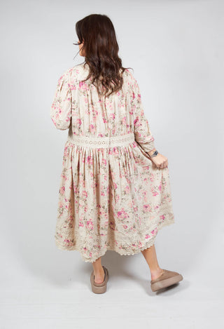 Donby Dress in Cupid Rose