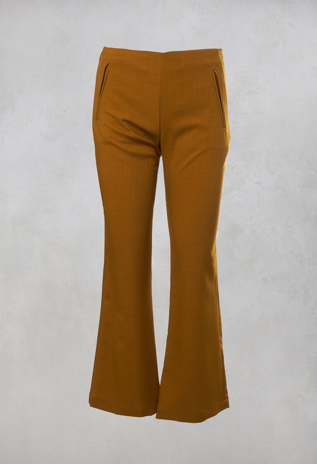 Flared Trousers in Savannah