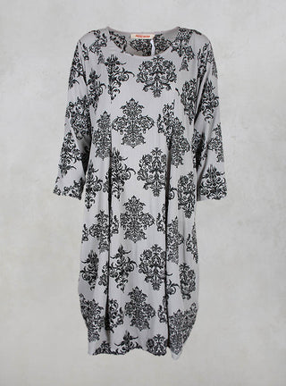 Tunic with Damask Style Print in Pilz