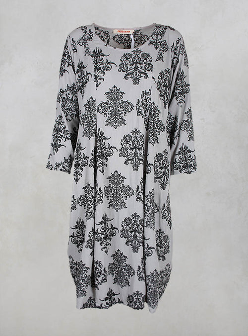Tunic with Damask Style Print in Pilz
