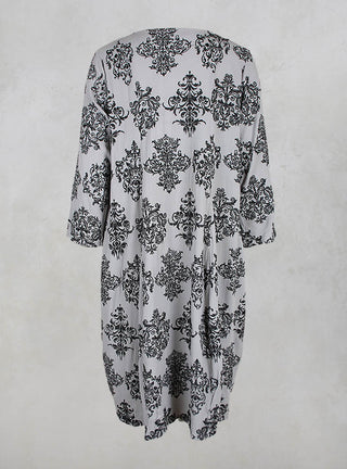 Tunic with Damask Style Print in Pilz
