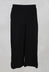 Flared Trousers with Elasticated Waist in Black