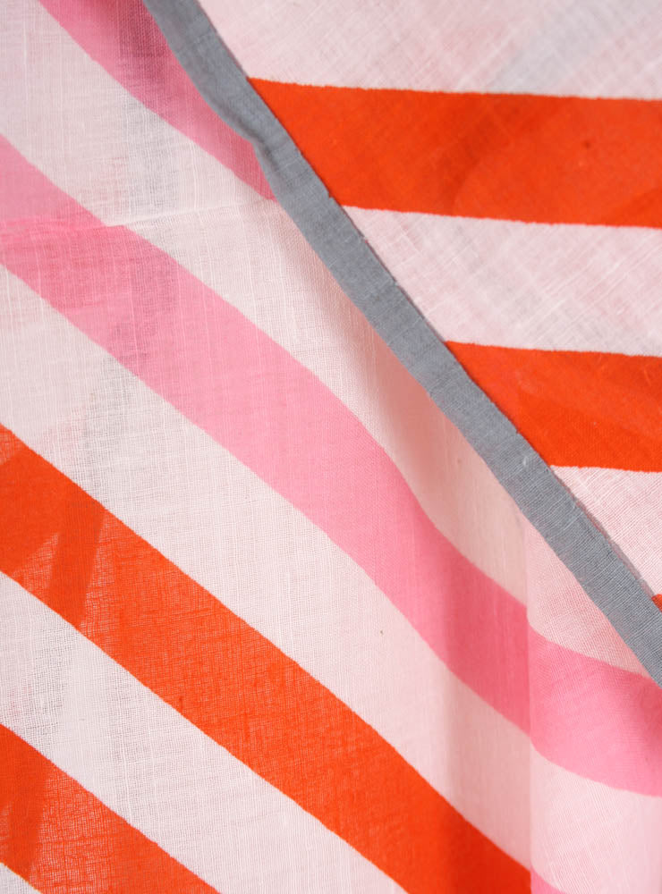 Stripe Scarf in Firefly