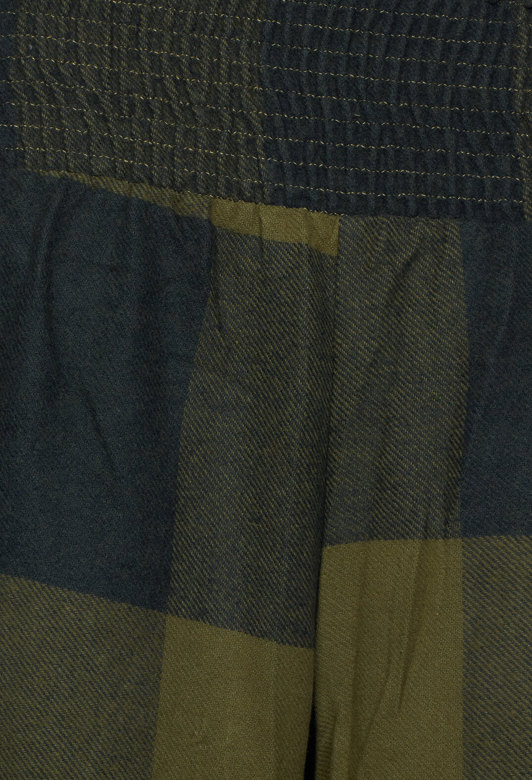 Marina Cropped Trousers in Carreaux Bronze