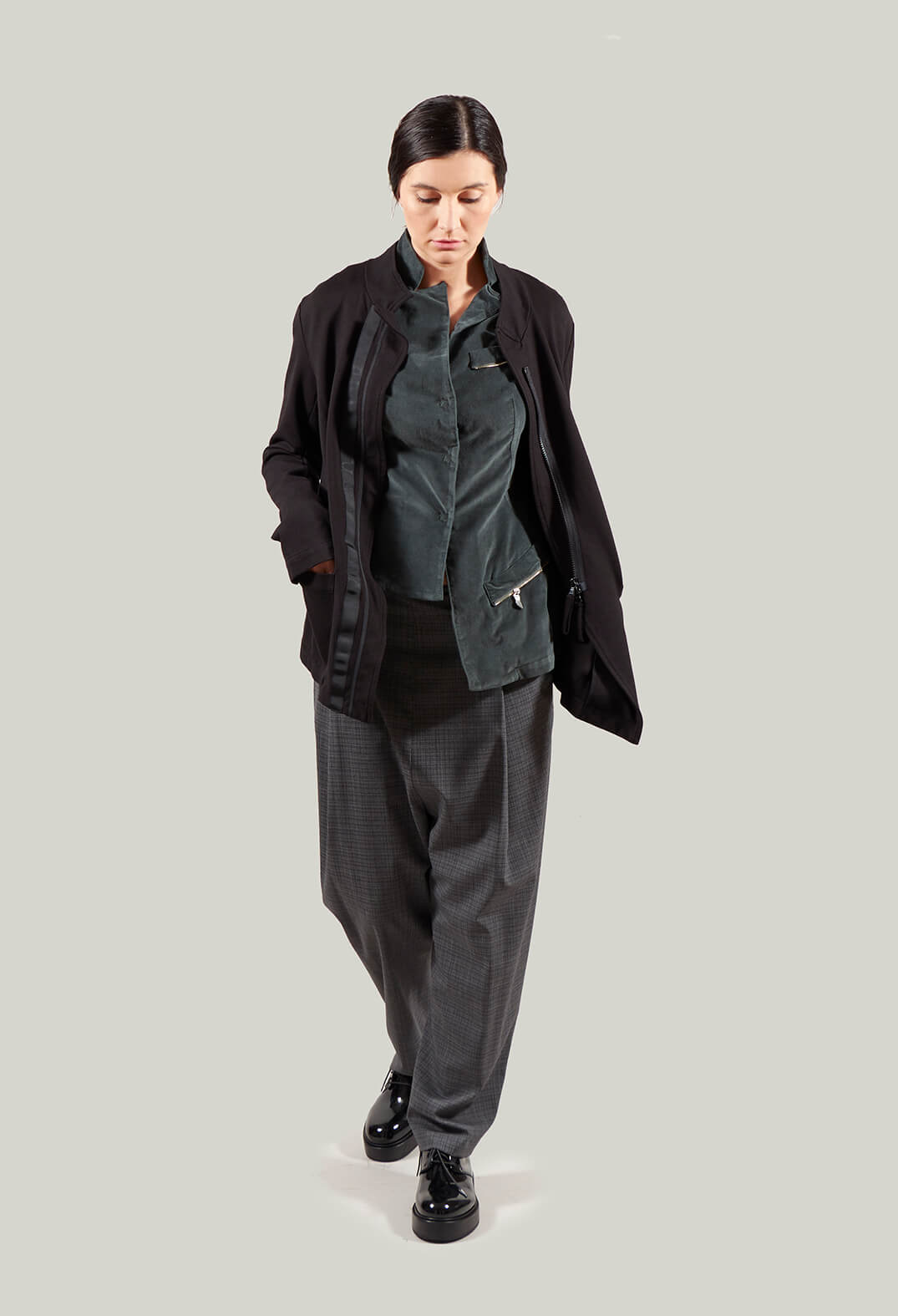 Suede Jacket in Island