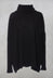 Roll Neck Top in Black