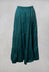 Sharm Maxi Gathered Skirt in Teal