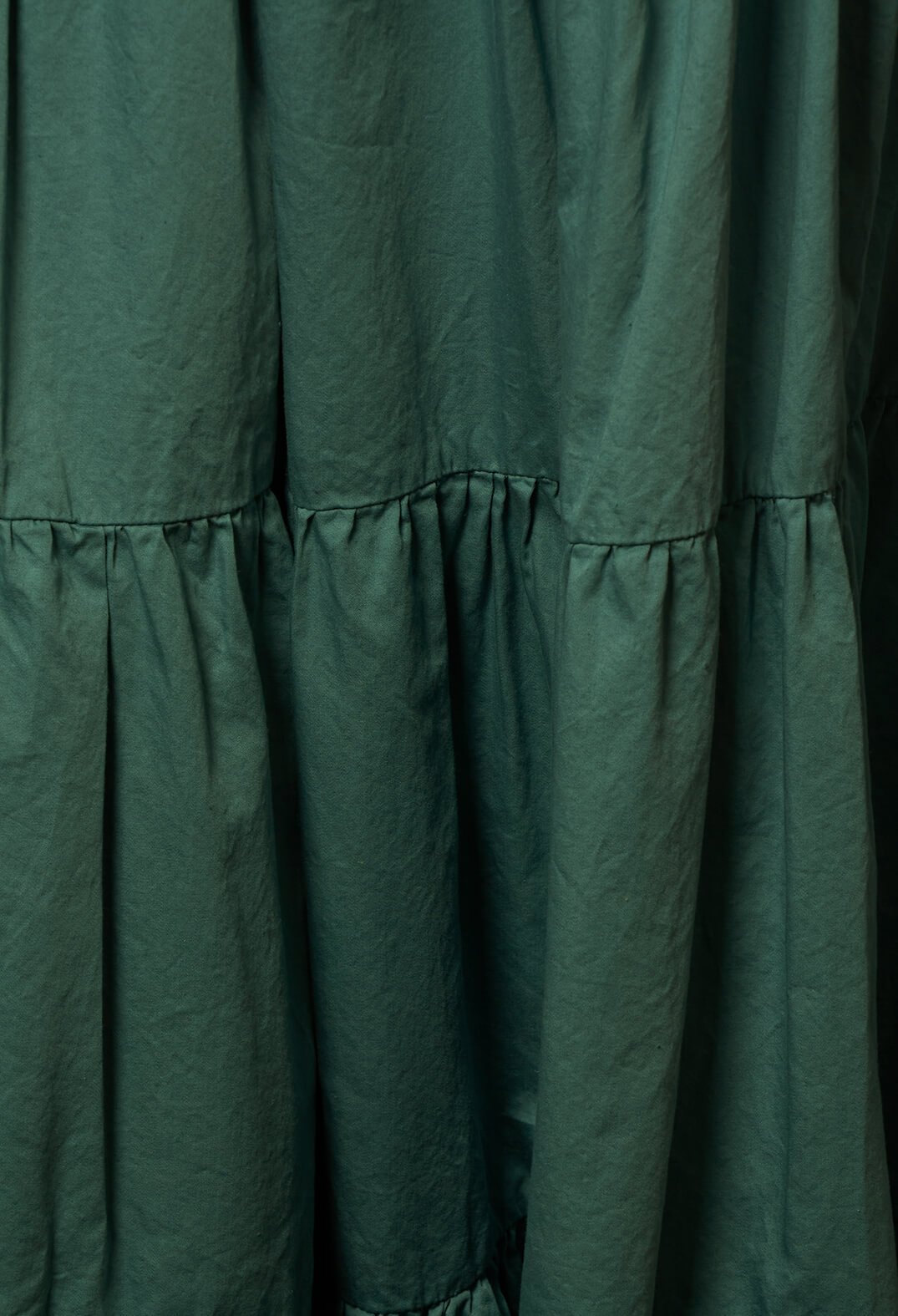 Sharm Maxi Gathered Skirt in Teal