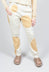 Skinny Fit Trousers with Pockets in Corn Print