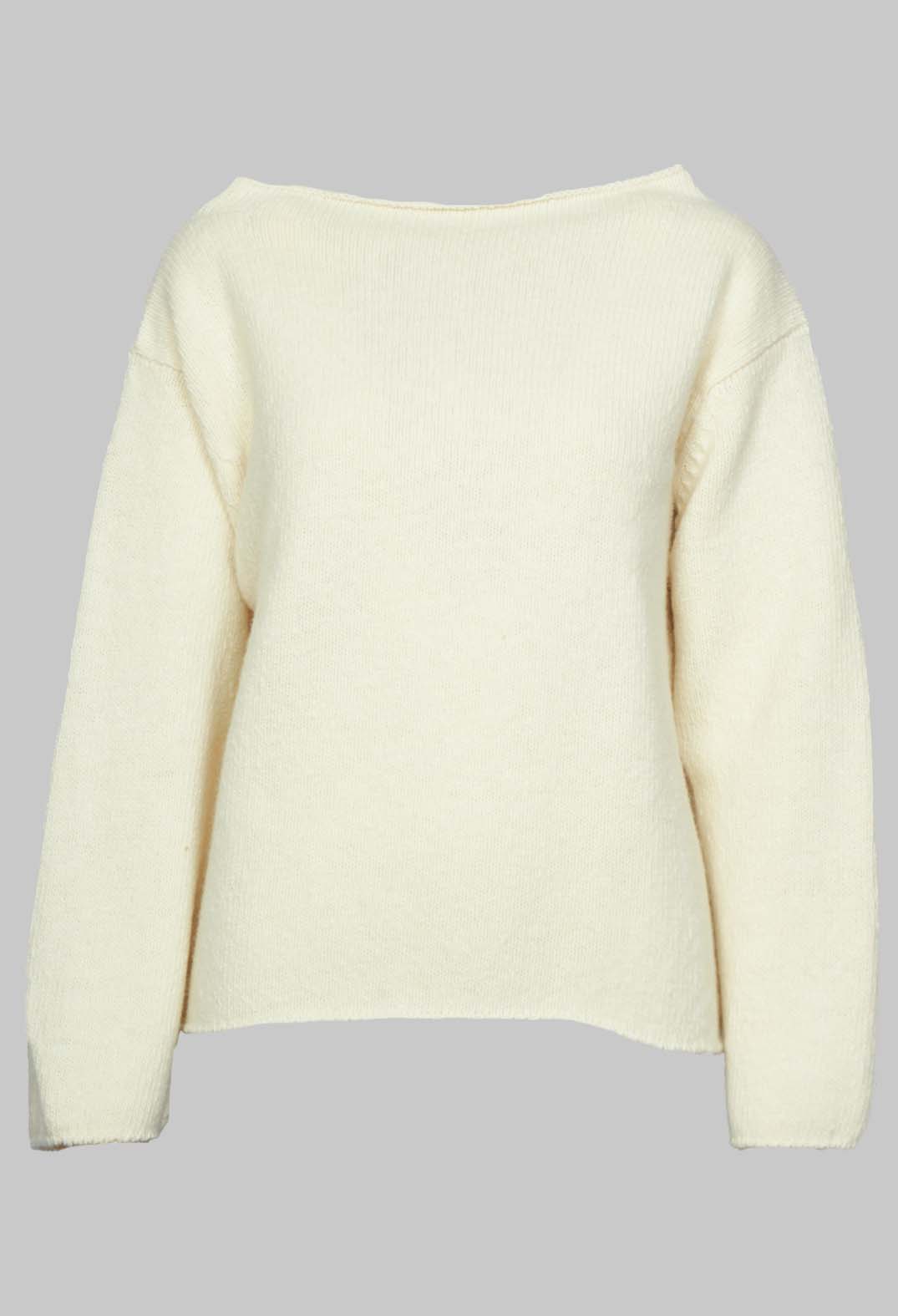 Somerset Cashmere Blend Jumper in Cream