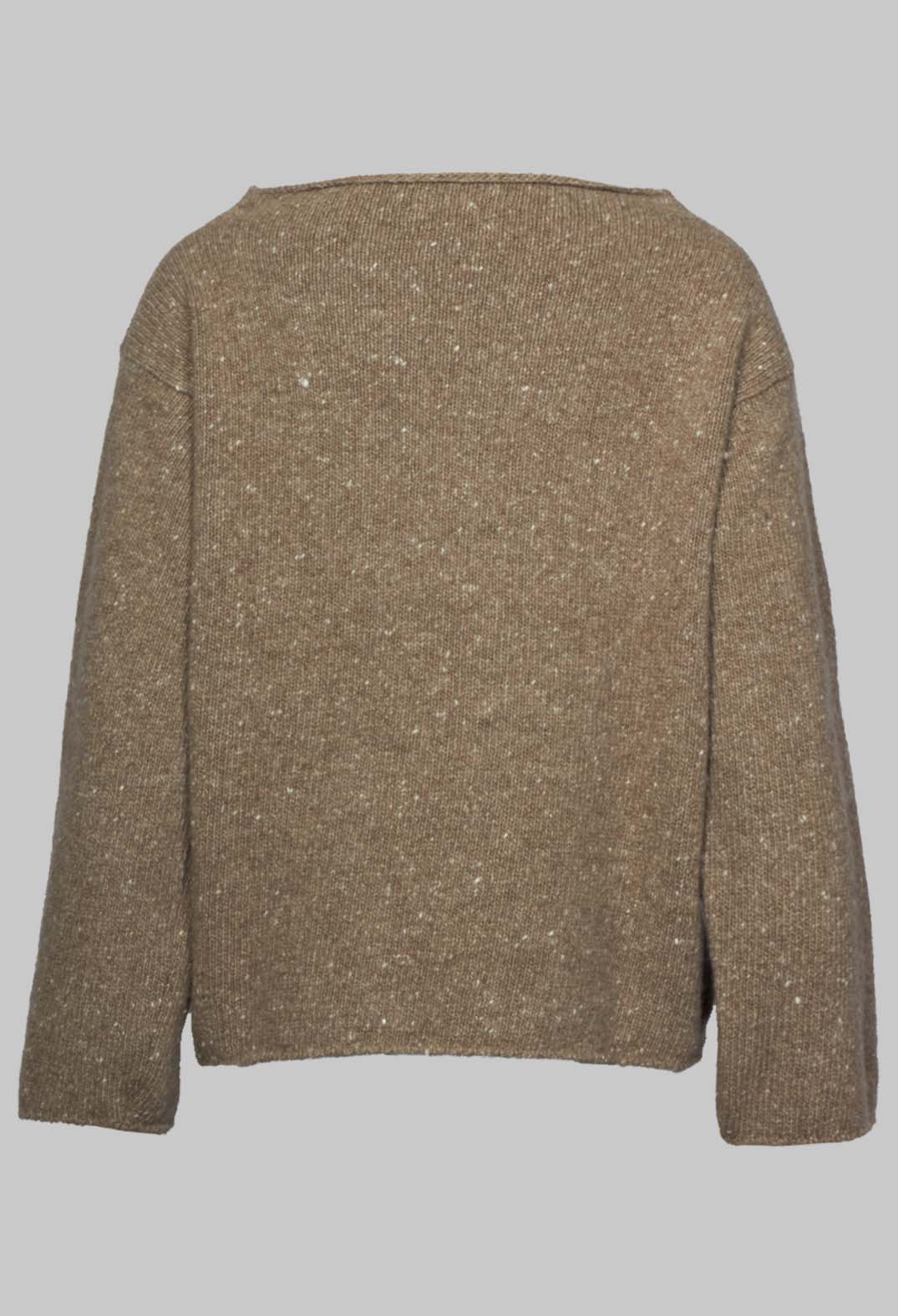 Somerset Cashmere Blend Jumper in Latte