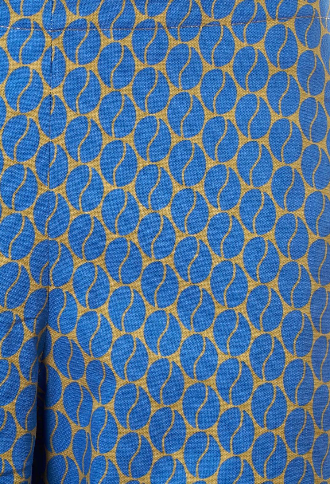 Straight Leg Trousers in Sapphire