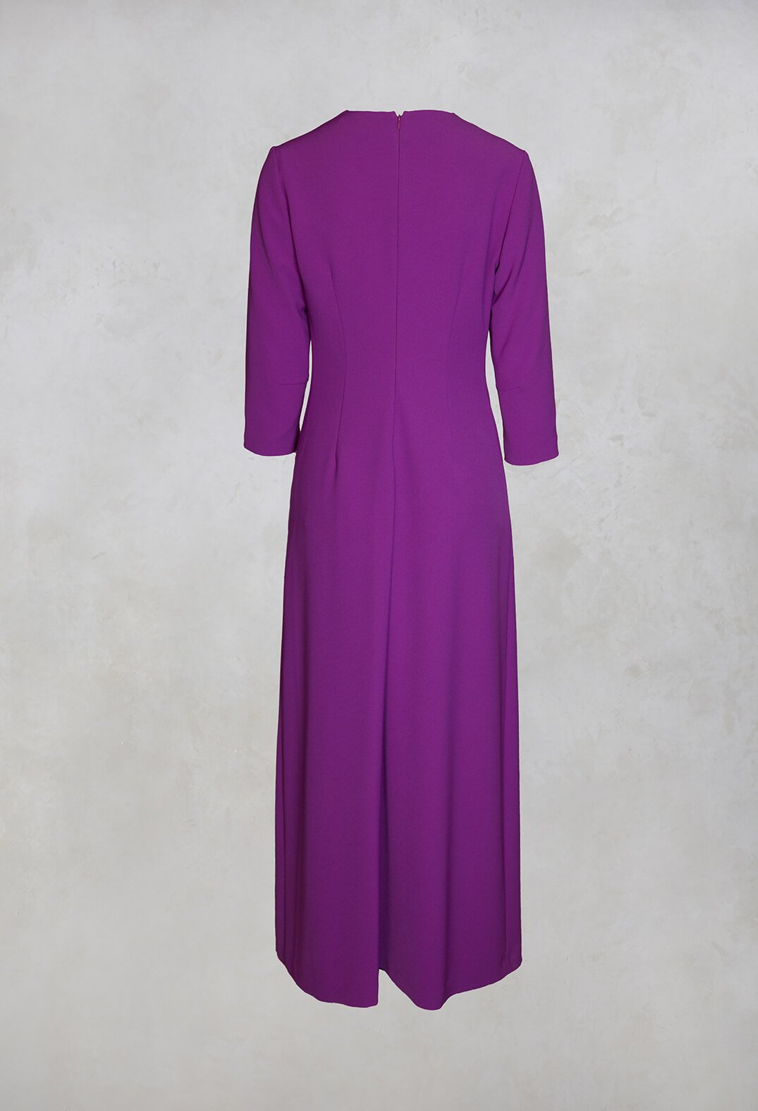 Tailored Maxi Dress in Ciclamino