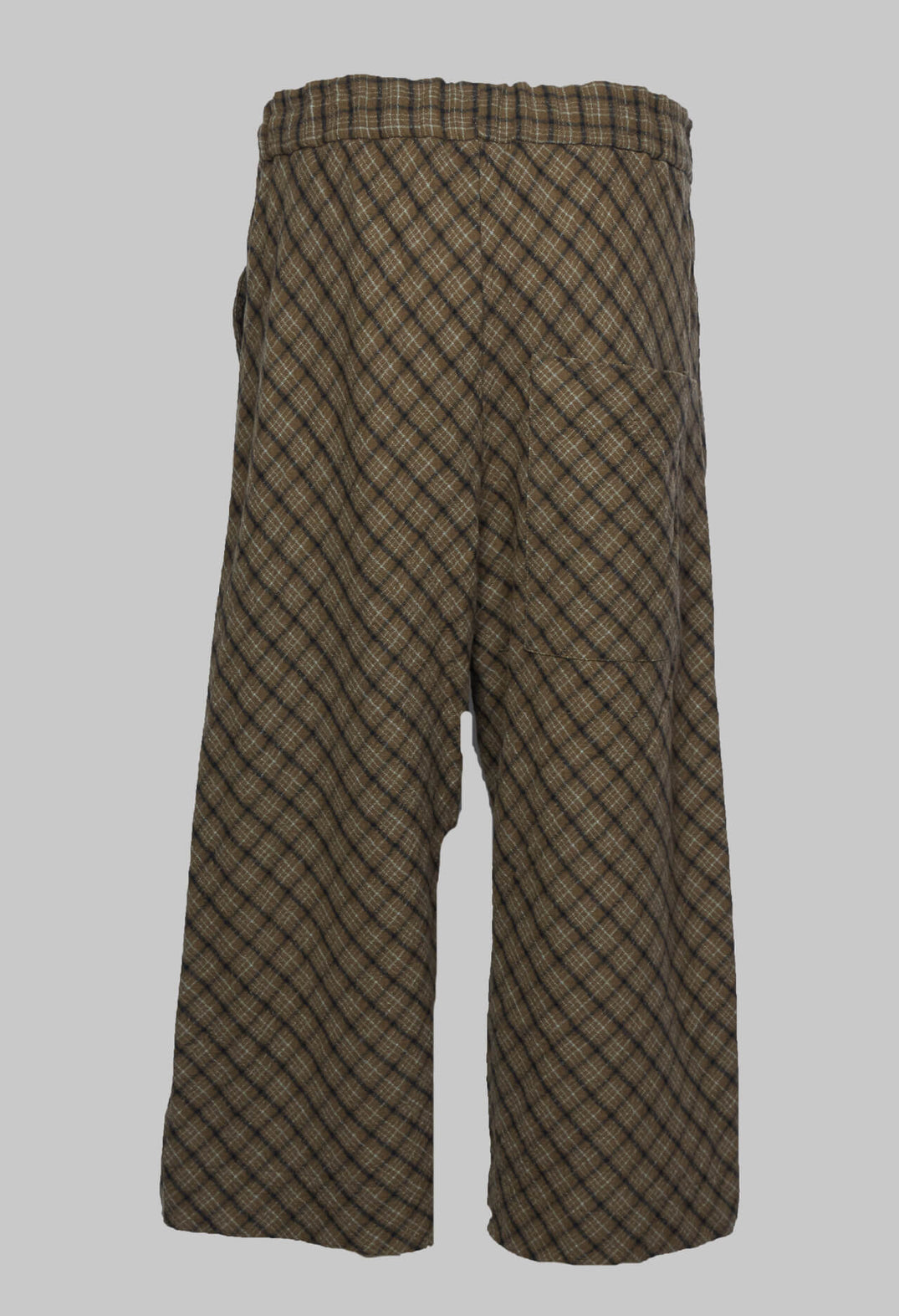 Tartan Trousers in Cookie