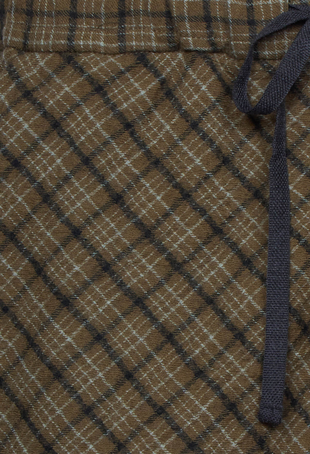 Tartan Trousers in Cookie