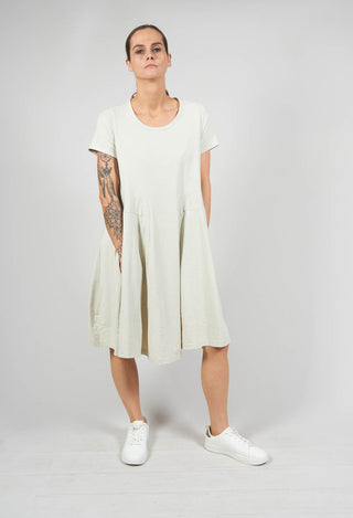 Tunic with Flared Hemline in Pearl Print