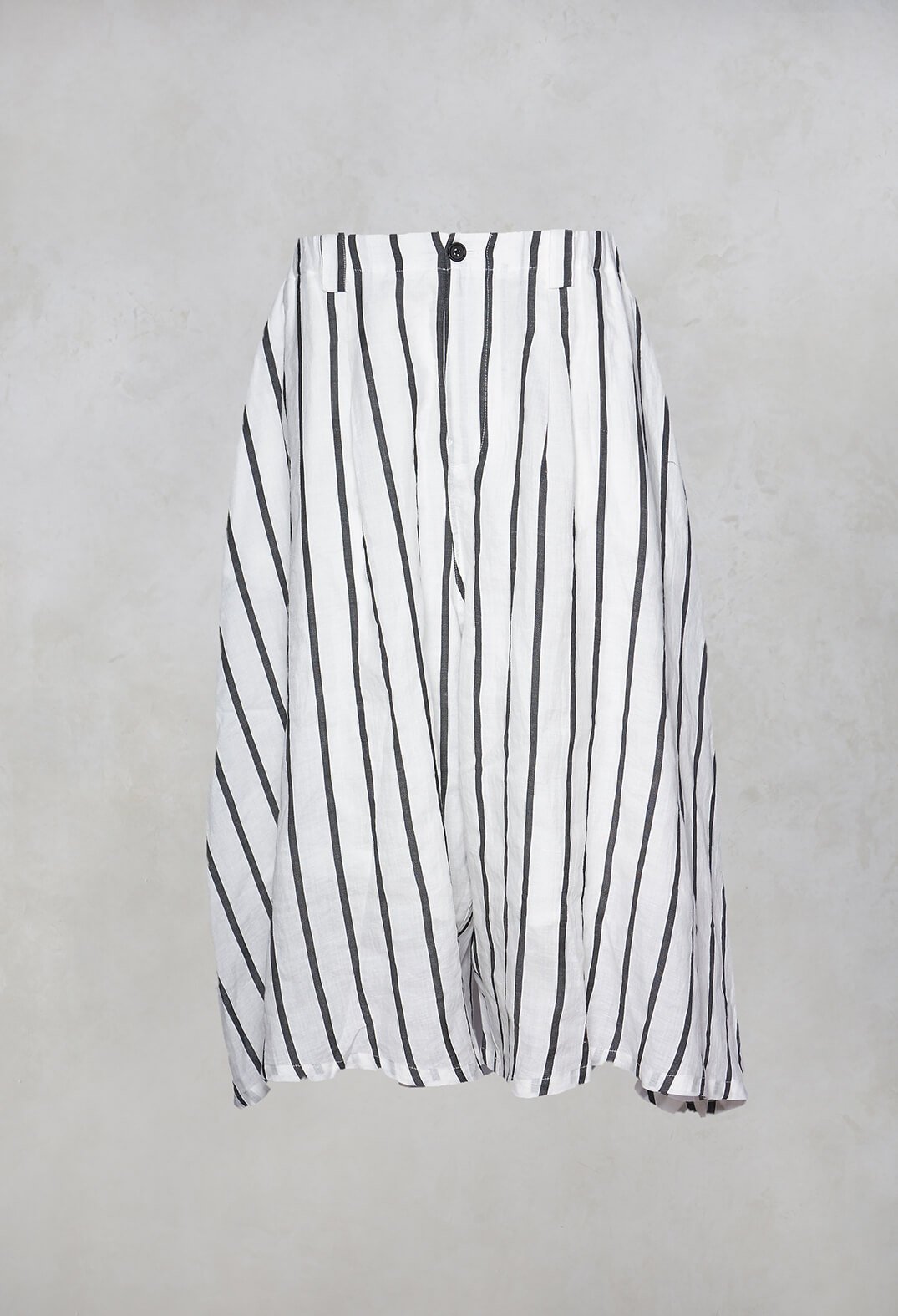 Wide Leg Culottes in White