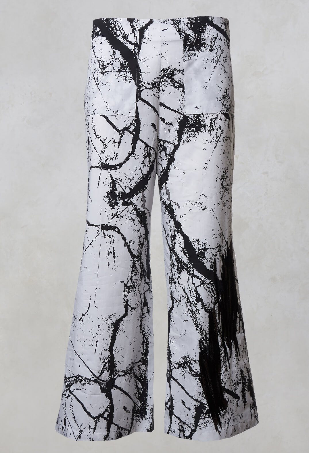 Wide Leg Trousers in Wakaba Gaia